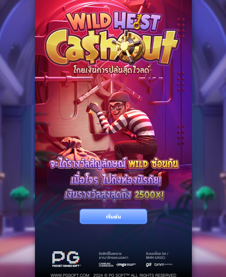 รีวิวเกม Wild Heist Cashout