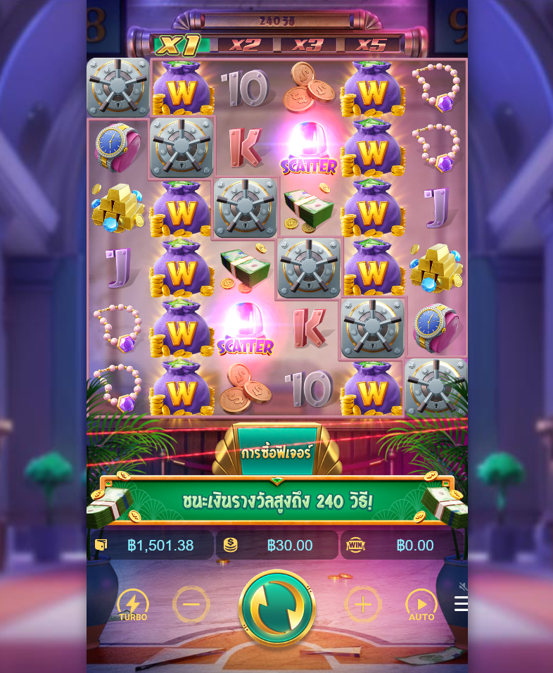 รีวิวเกม Wild Heist Cashout